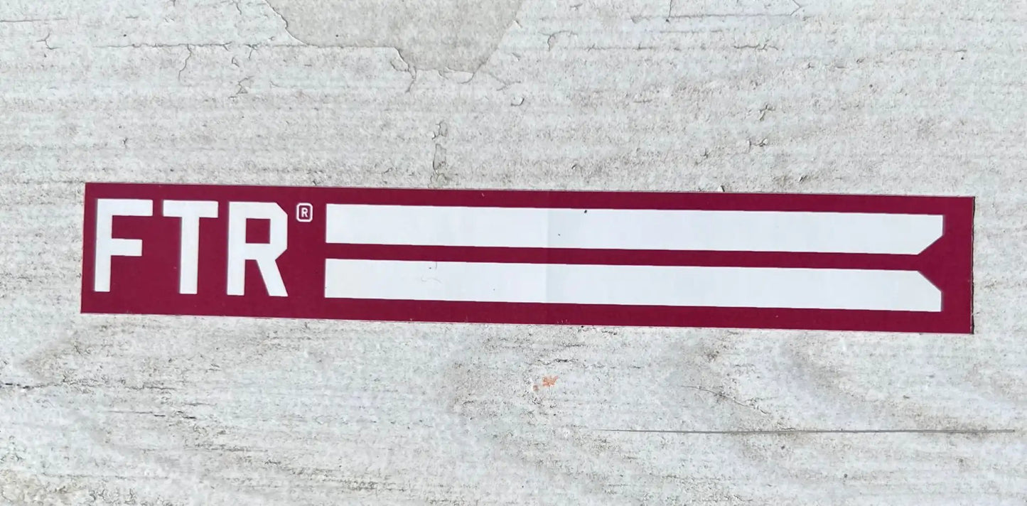 Indian Motorcycle FTR Stripe Decal New Old Stock Excellent Condition NOS Relic has been stored safely away and measures approximately 2.5 x 3.25 inch shield