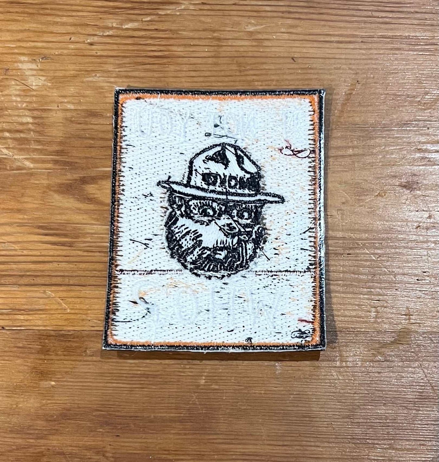 Smokey Bear If Not YOU WHO Vintage Patch NOS Nature and Wildlife Relic has been safely stored away for decades and measures approx 2.75 inches x 3.5 inches in