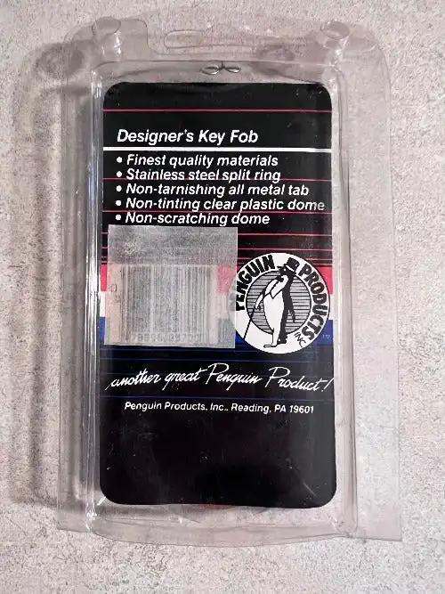 Ford Escort Brown Leather Vintage 1980s Key Fob