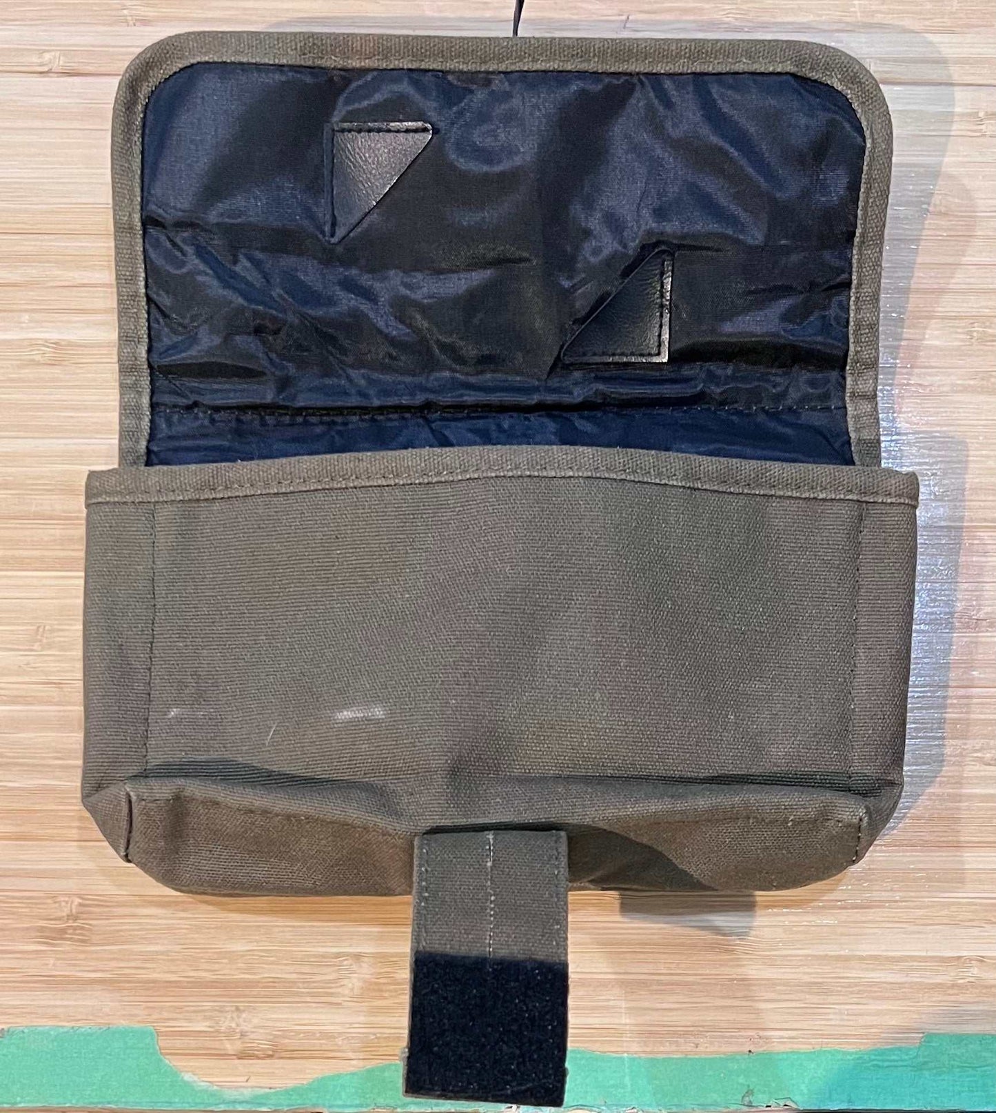 Jeep Canvas Manual and Storage Holder from 2005 TJ Collectors N.O.S. Relic has been safely stored away for last 20 years and would make for a great replacement or gift