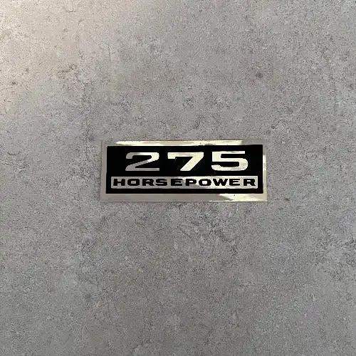 Pair 275 Horsepower Decals Valve Cover