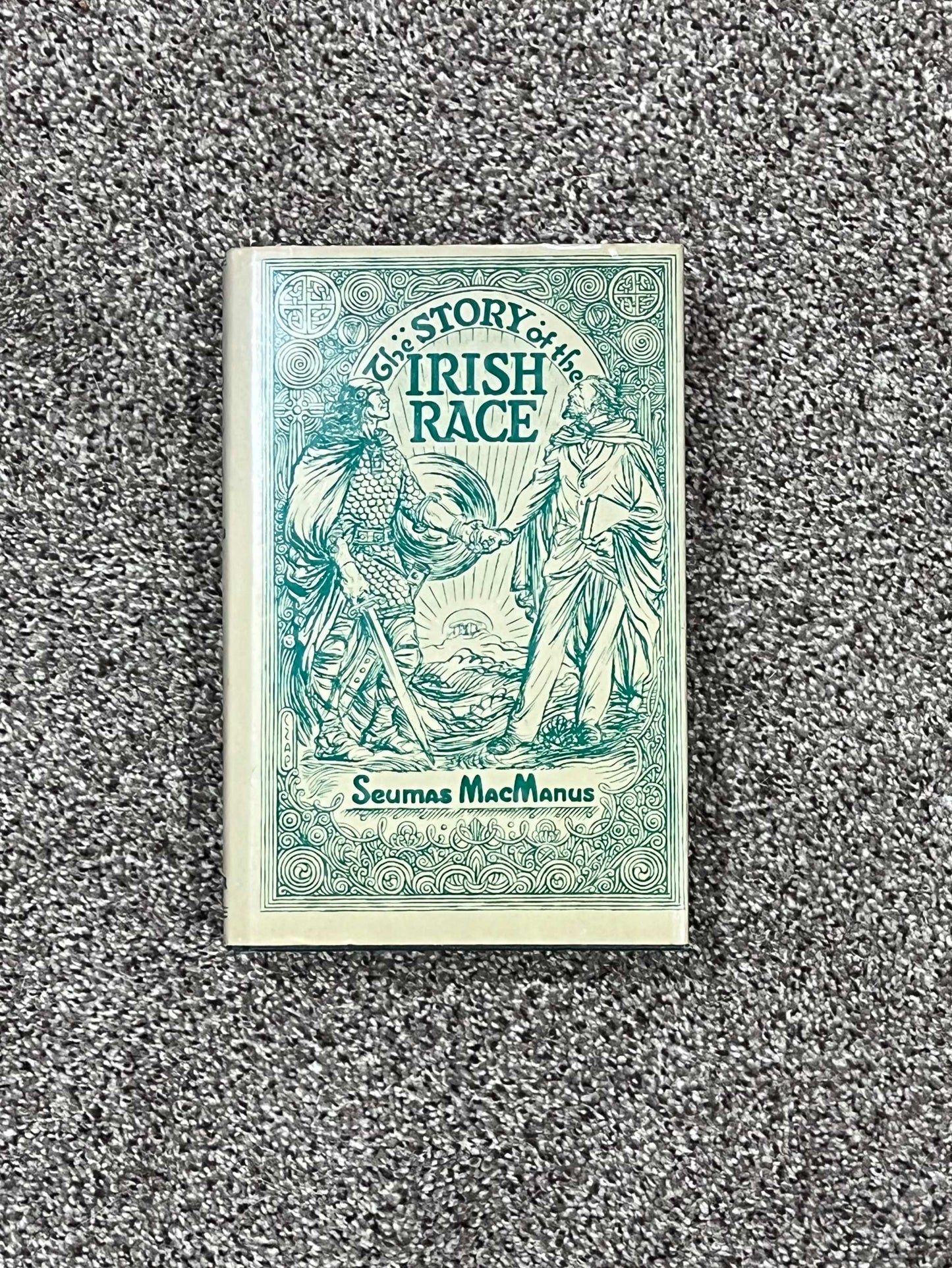 The Story Of The Irish Race by Seumas MacManus Hardcover Book Eclectic Relic has been stored away safely for decades with 737 pages of information and history
