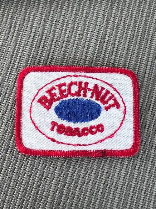 Beech Nut Tobacco Vintage Patch Unique Collectible MINT EXC NOS Relic has been stored away safely with care for decades and measures approx 2 x 3 inches bold stitching