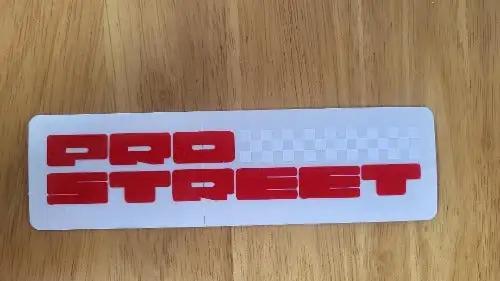 Pro Street Drag RACING Window DECAL Auto
