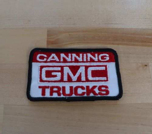 CANNING GMC TRUCKS Patch
