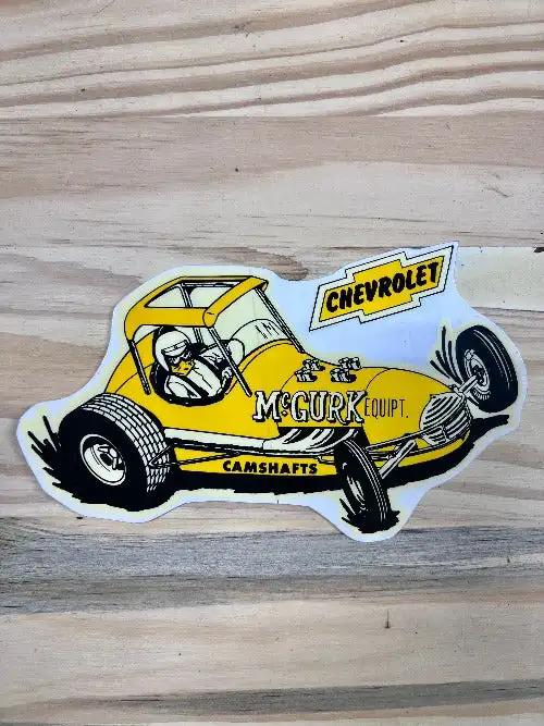 McGurk CAMSHAFTS Chevrolet hot rod decal mint NOS bowtie What detail this item has! Measuring approximately 7 inches x 4 inches. Great for any CHEVROLET collector