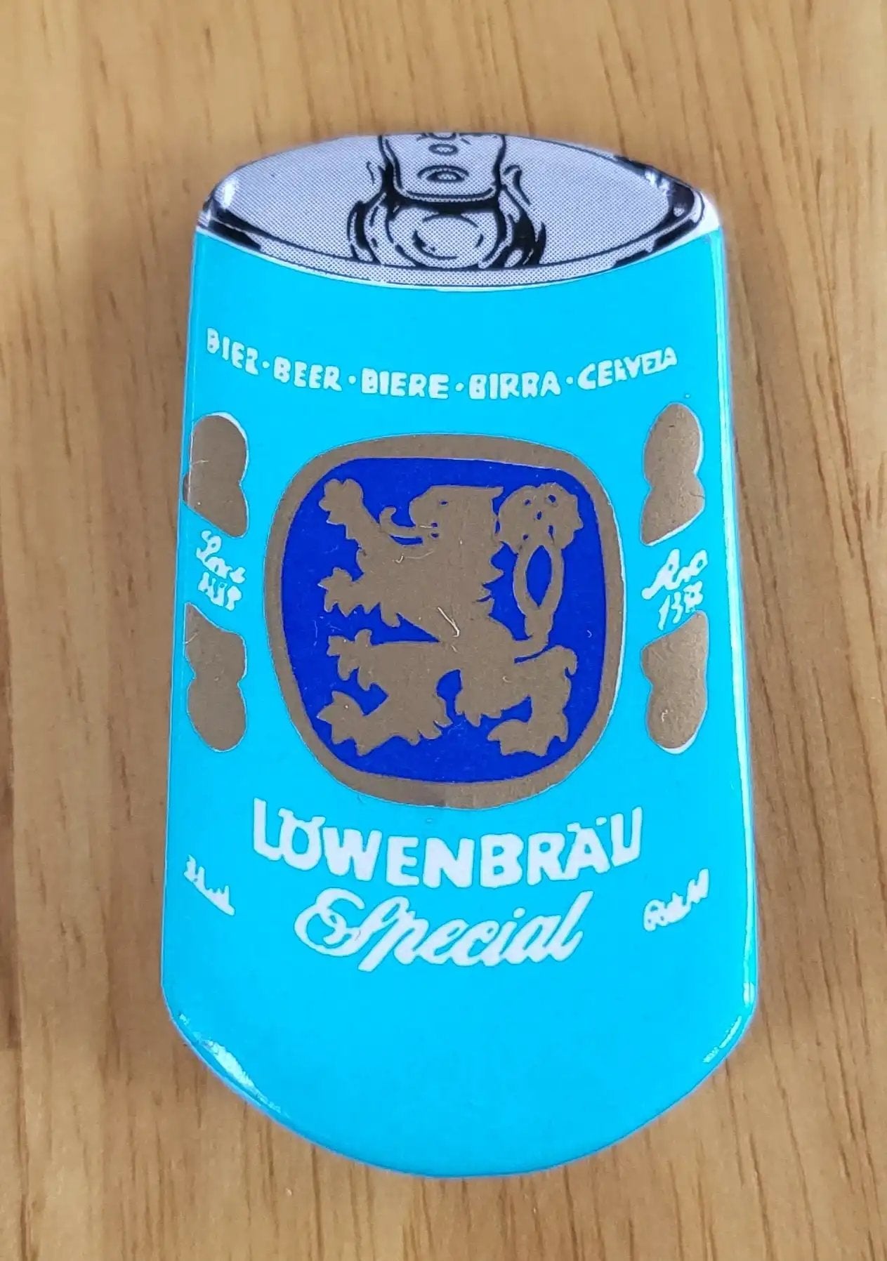 Vintage LOWENBRAU Unique Collectible PIN