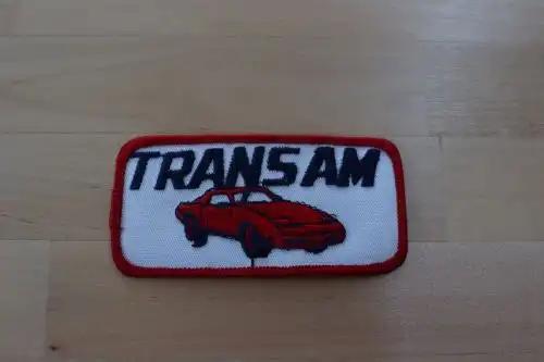 TRANS AM Car PATCH MINT PONTIAC AUTO Detailed Vintage NOS Item This relic and VINTAGE TRANS AM item MEASURES APPROX 2 x 4.25 in. MINT CONDITION AND READY
