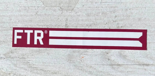 Indian Motorcycle FTR Stripe Decal New Old Stock Excellent Condition NOS Relic has been stored safely away and measures approximately 2.5 x 3.25 inch shield 