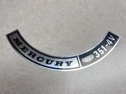 Mercury 351 4V Decal