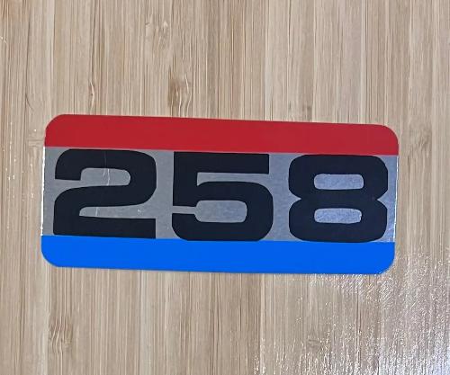 American Motors 1971-1978 258 AIR CLEANER DECAL