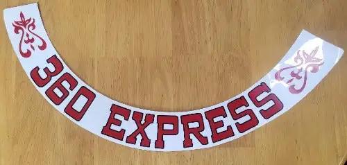 Dodge Express 360 Air Cleaner Top Lid Decal Mopar 1979-1980 EXC