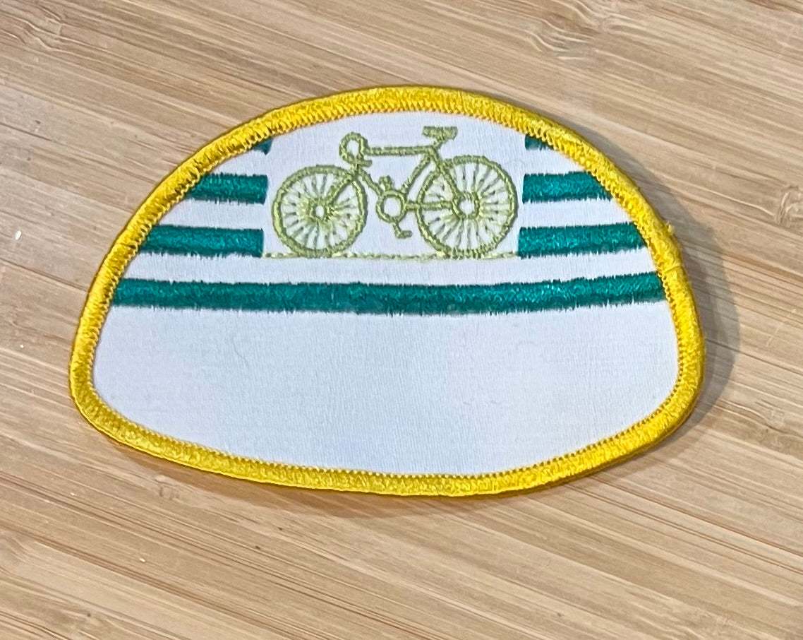 Ecology Biking Vintage Patch New Old Stock Sport Eclectic EXC Condition Relic has been store safely away for decades and measures approximately 3 inches x 4.5 inches