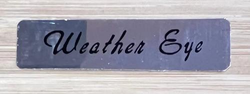 American Motors 1967-69 American Weather Eye Heater Cont Panel Decal