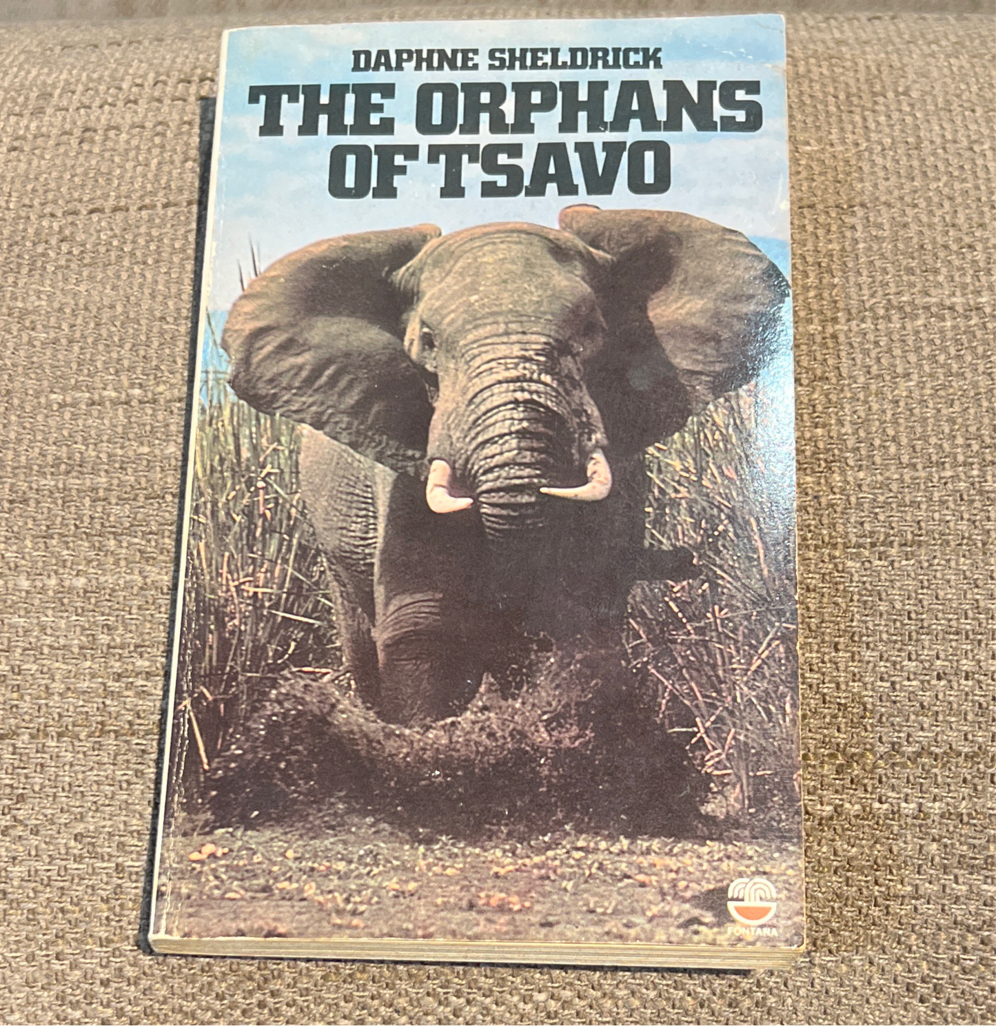 The Orphans of Tsavo Daphne Sheldrick Paperback Book Elephant Conservation Relic has been stored away safely for decades with 159 pages of information on her conserveration efforts