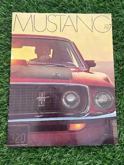 1969 FORD MUSTANG ORIGINAL BROCHURE VINTAGE NOS MINT MUSTANG