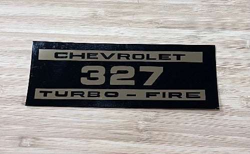 Chevrolet 327 Turbo Fire Decal