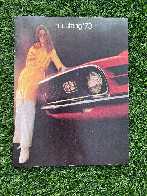 1970 FORD MUSTANG SALES BROCHURE MINT VINTAGE NOS ORIGINAL