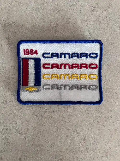 1984 Camaro 4Xs Vintage Patch