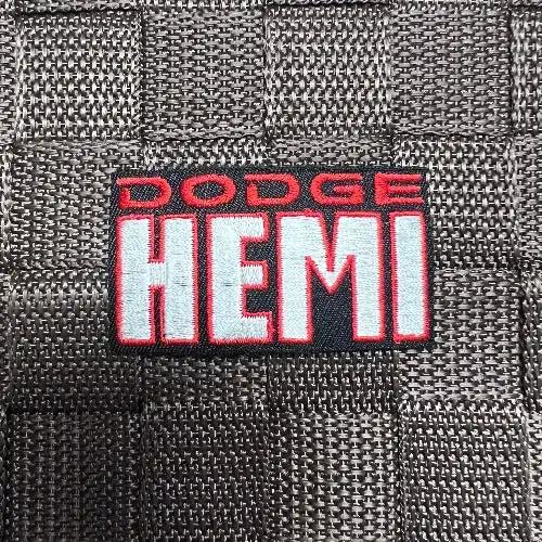 Dodge Hemi Block Lettering Patch Mopar Make your own Shirt Cap Jacket LAST ONE Relic has been stored for decades and measures 1.5 inches in width by 2.5 inches