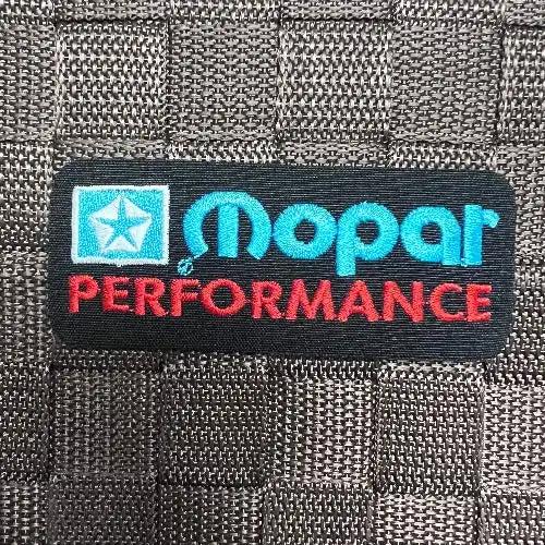 Mopar Performance Black Patch Vintage Pentastar Chrysler Dodge Plymouth ...