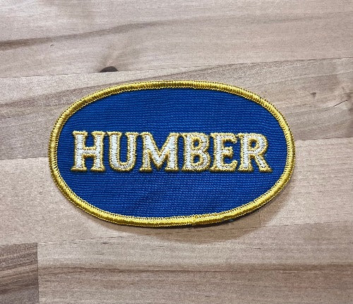 Humber Snipe Hawk Vintage Patch Auto Super Snipe Mint New Old Stock Relic has been stored away safely for Decades and measures approx 2.75 in x 4.5 in oval