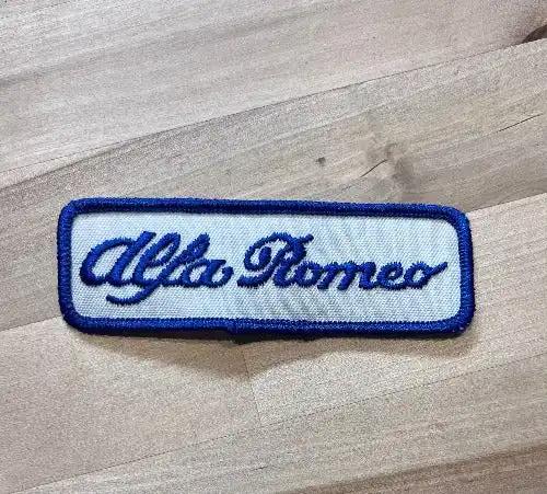 Alfa Romeo Serviceperson Vintage Patch