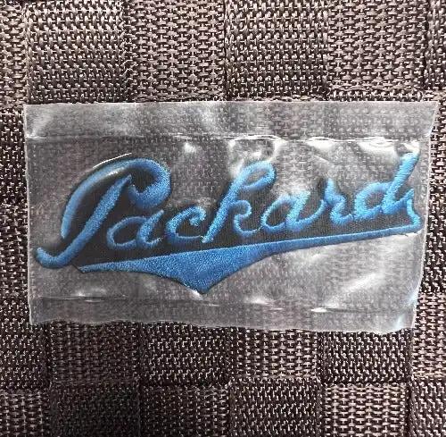 Packard Blue Script Patch