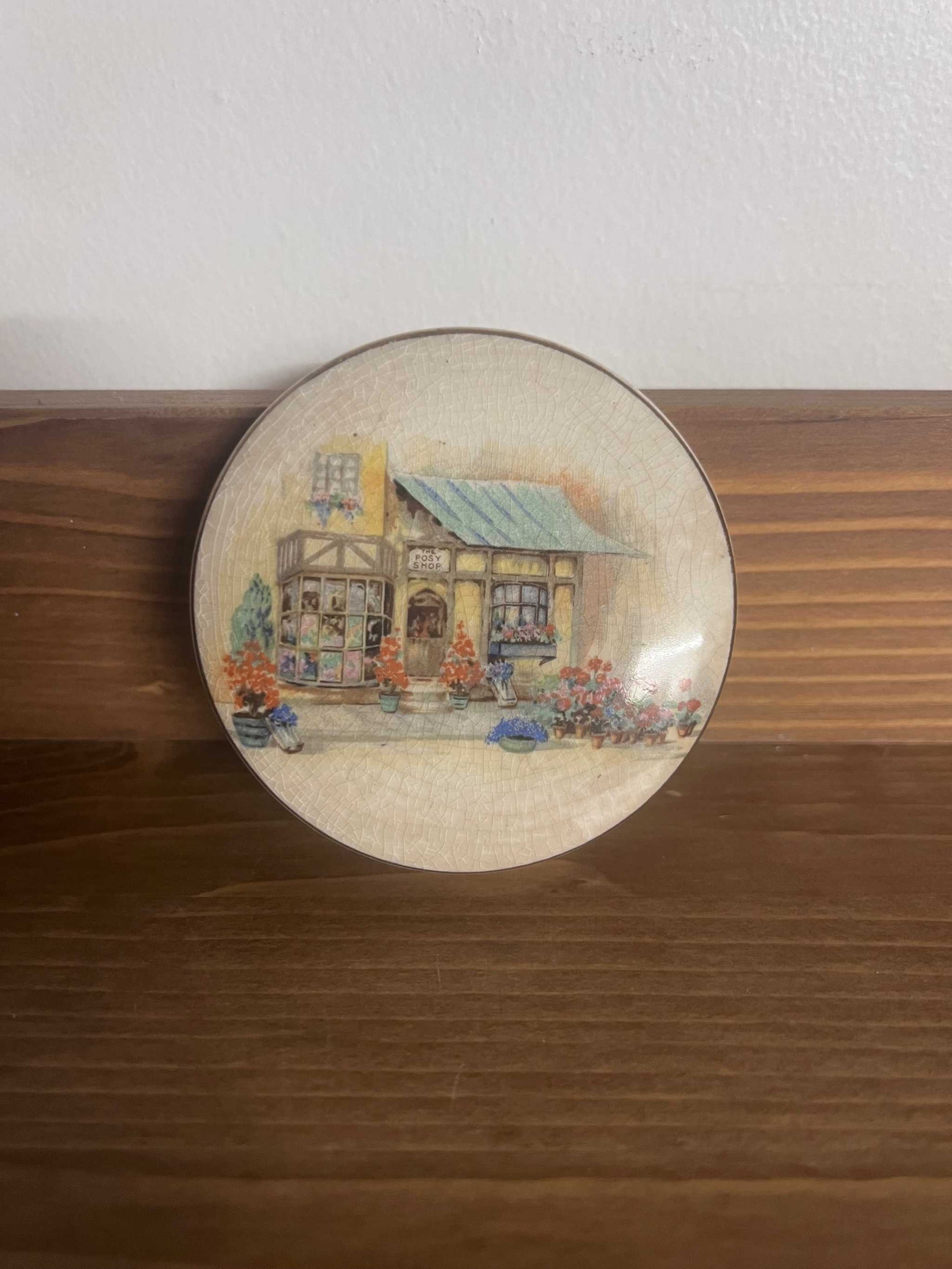 Frank Cooper Staffordshire Porcelain Tea Jar English with lid. This piece is in good vintage condition. Very well cared for and ready to be loved again