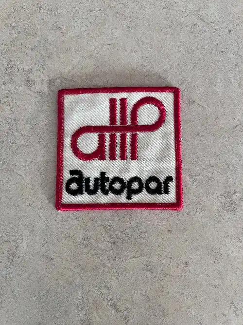 Vintage Autopar Logo Parts Patch