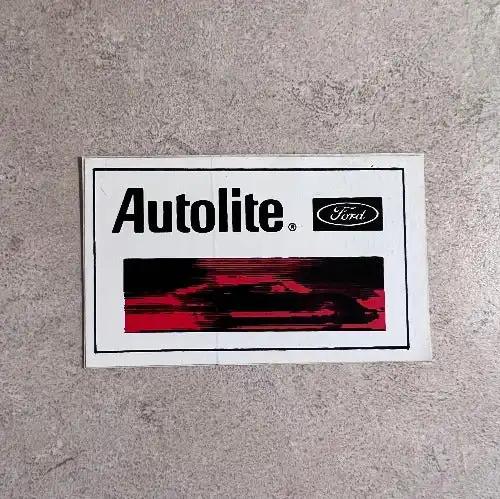 Autolite Ford 1964-1973 Small Decal
