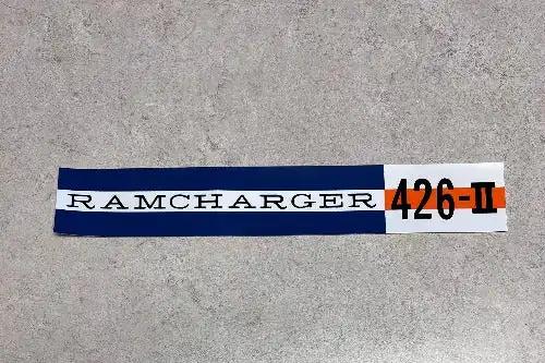 Ramcharger 426 II Decal