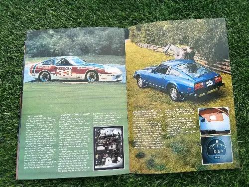 DATSUN 280 ZX SALES BROCHURE ORIGINAL VINTAGE MINT NOS DATSUN 280ZX VINTAGE BROCHURE, MINT NOS CONDITION, LARGE FOLD OUT PAGES WITH COLORFUL GORGEOUS PHOTOS of class