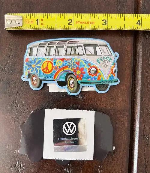 Volkswagen Peace Love Bus Van Magnet