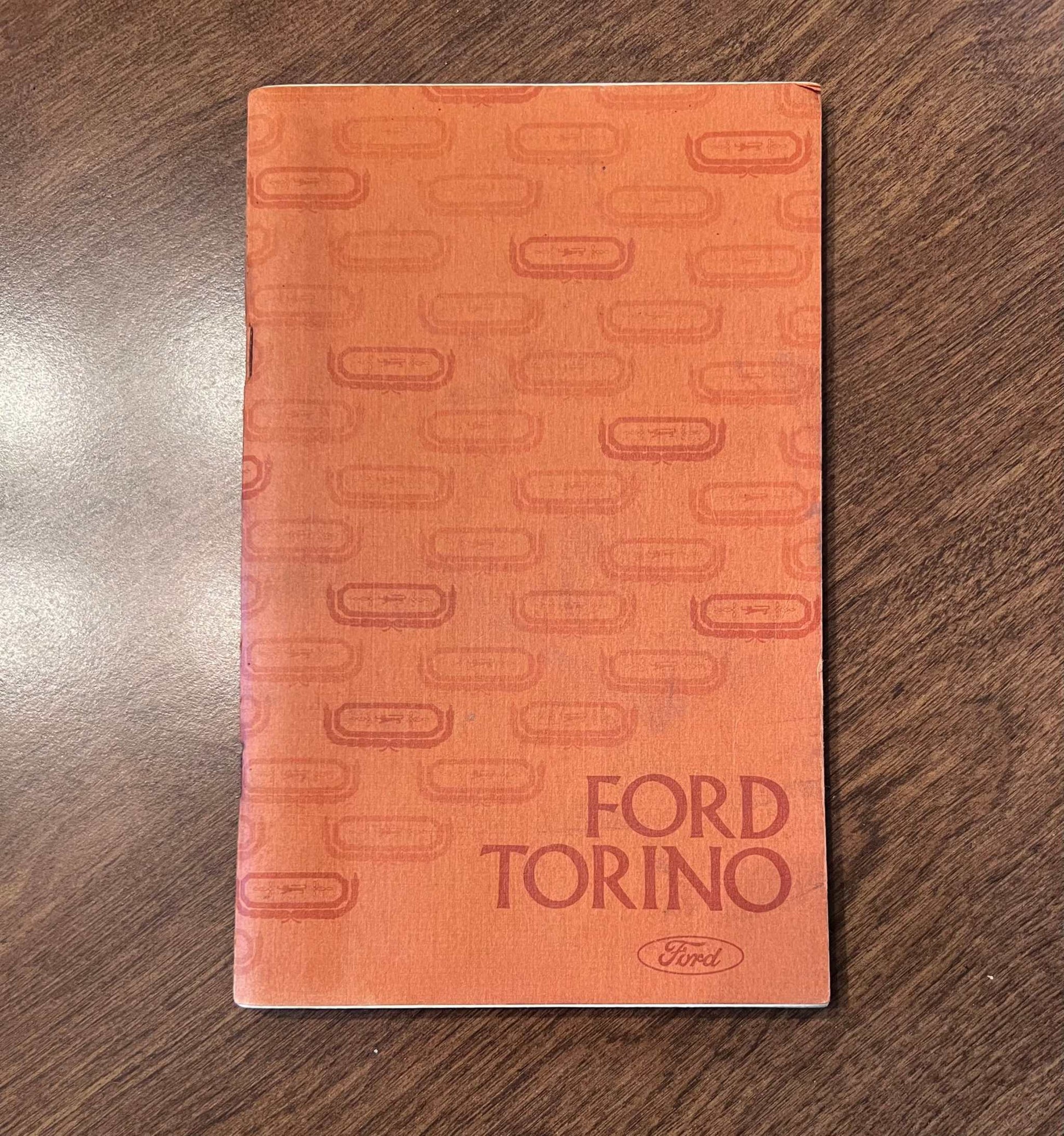 1975 Ford Torino Vintage Owners Manual Brochure N.O.S. Condition Item Relic has been safely stored away for decades and all Torino info by Ford Motor Company 1st print