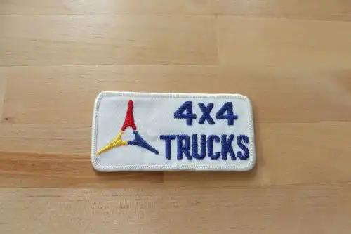 DODGE 4X4 TRUCKS LOGO PATCH NOS VINTAGE EXC STITCHING Mint Old Style measures 4 x 2 inches.  A great piece to add to your vintage collection. Make your own gift item