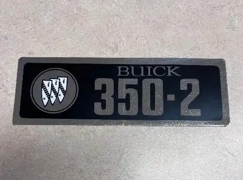 Buick 350 2 Barrel Decal