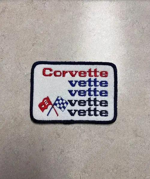 Corvette 4Xs Vintage Patch