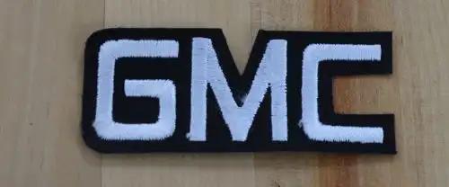 GMC Traditional Block Lettering Logo TRUCKS AUTO PATCH NOS – PG Relics