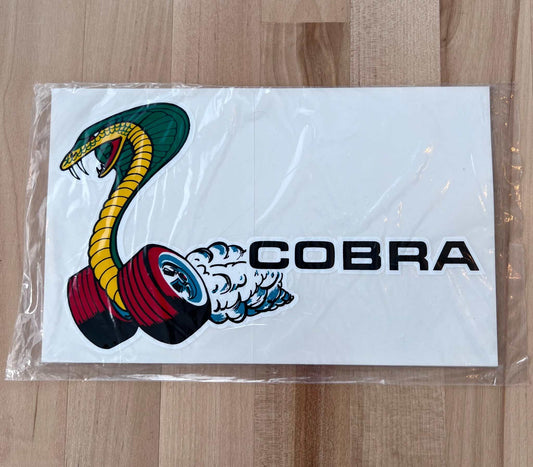 Cobra Window Decal