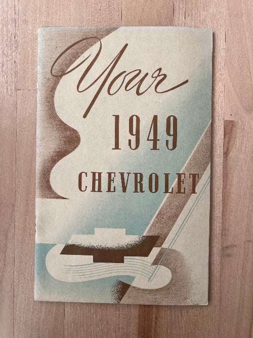 1949 CHEVROLET Owners Manual