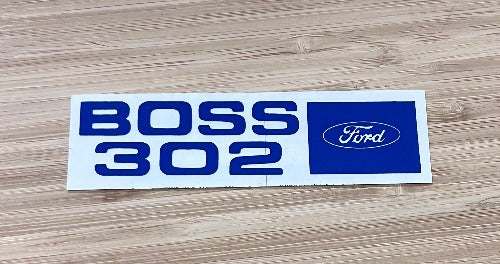 Ford BOSS 302 Decal