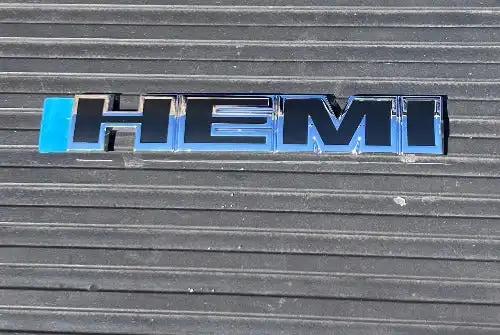 HEMI Emblem DODGE CHARGER HEMI CHROME Logo Accessories