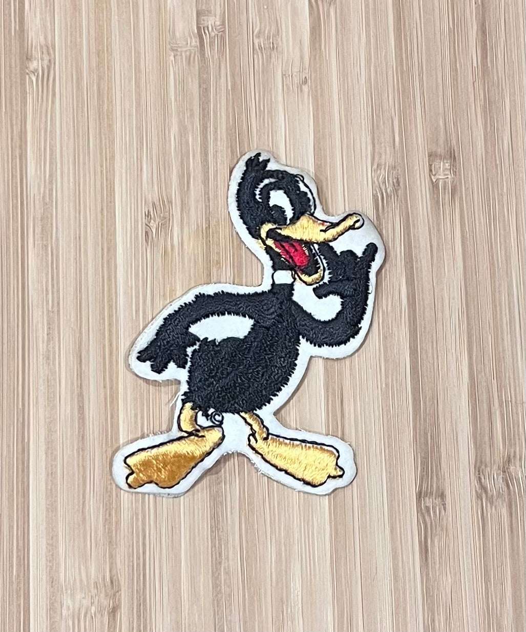DAFFY DUCK DieCut LOONEY TUNES Patch Characters Cartoon Classic Vintage MINT Exc