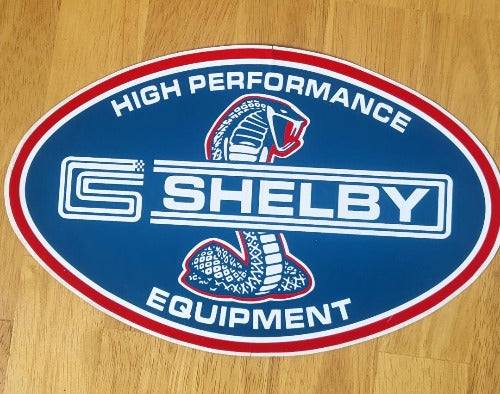 FORD Cobra SHELBY High Performance Equipment DECAL Officially Licensed MINT NOS MUSTANG Auto FORD Cobra SHELBY High Performance Equipment Officially Licensed