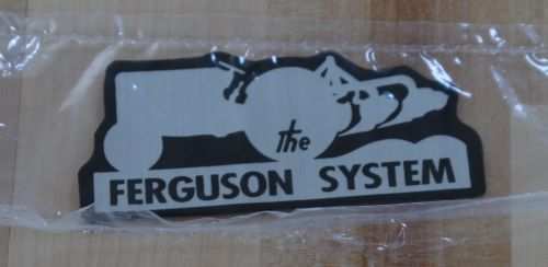 FERGUSON System Massey MF Decal