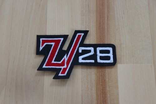 Chevrolet Z 28 Patch Chevy Block Lettering AUTO Vintage Mint Condition. This NOS relic patch has been stored for decades it is measuring 2.25 in x 3.25 inches in.