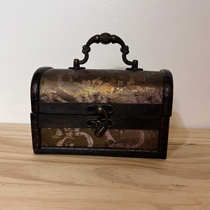 Antique Style Wooden Trunk Chest
