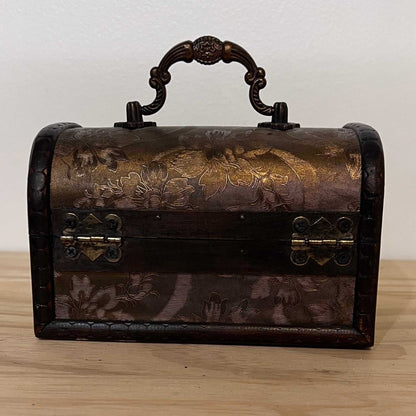 Antique Style Wooden Trunk Chest