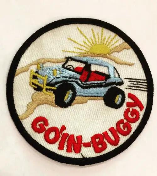 GOIN BUGGY JEEP PATCH DUNE BUG VINTAGE MINT NOS RETRO ITEM AUTO